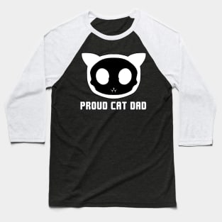 Proud cat dad Baseball T-Shirt